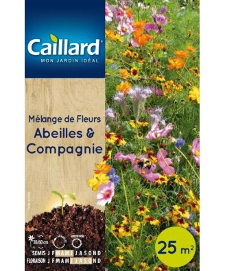 Melange de fleurs "abeilles et cie”