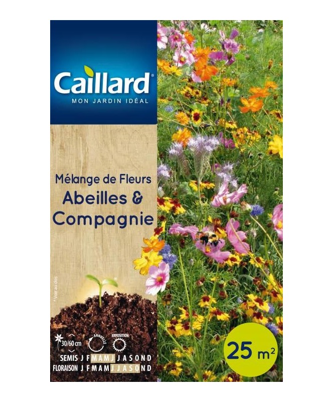 Melange de fleurs "abeilles et cie”