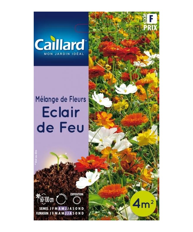 Melange de fleurs "eclair de feu”