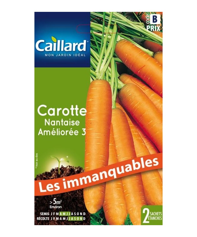 Carotte "nantaise amelioree 3”