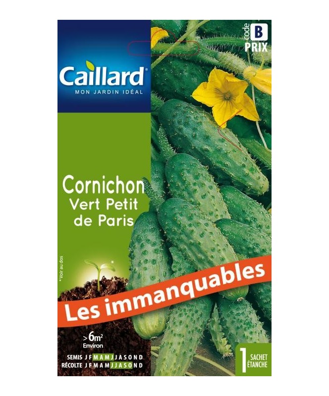 Cornichon "vert petit de paris”