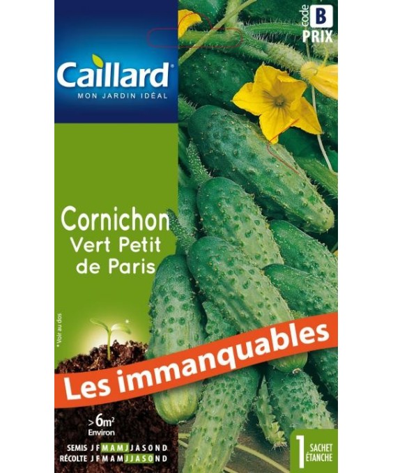 Cornichon "vert petit de paris”