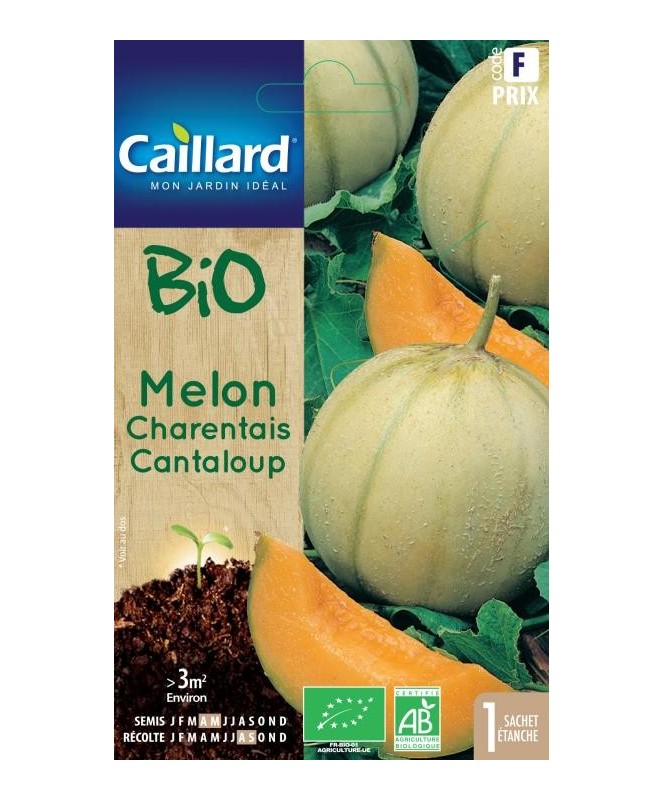 Melon "charentais cantaloup”