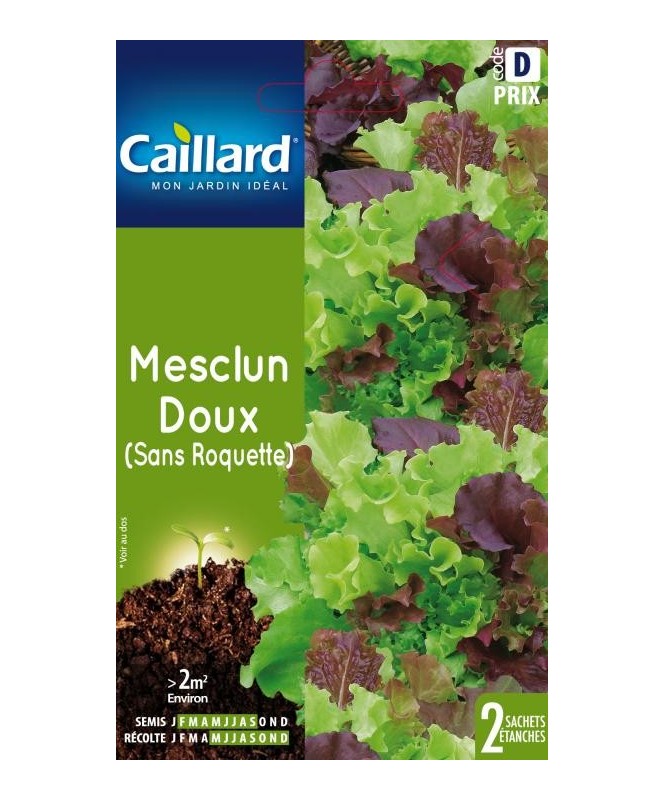 Mesclun "doux (sans roquettte)”