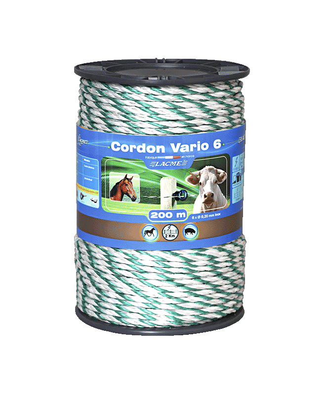 Cordon Vario 6 Bobine 200M