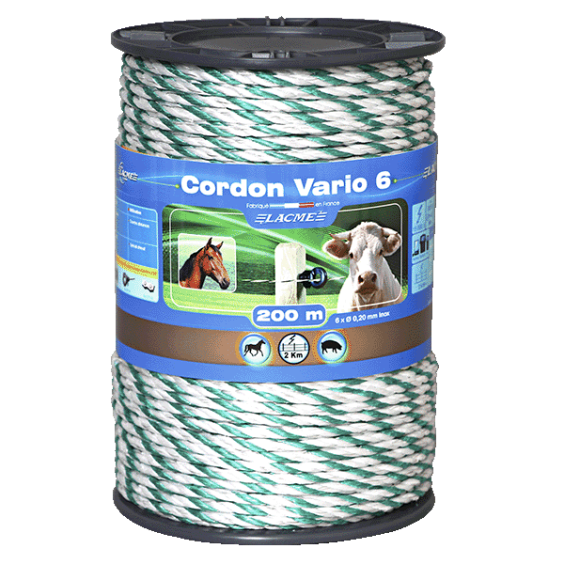 Cordon Vario 6 Bobine 200M