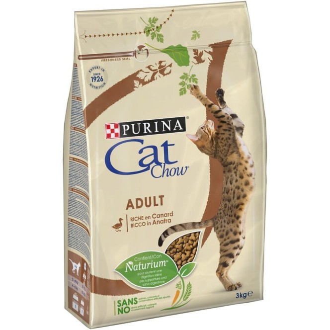 Cat Chow Adulte 3Kg Canard