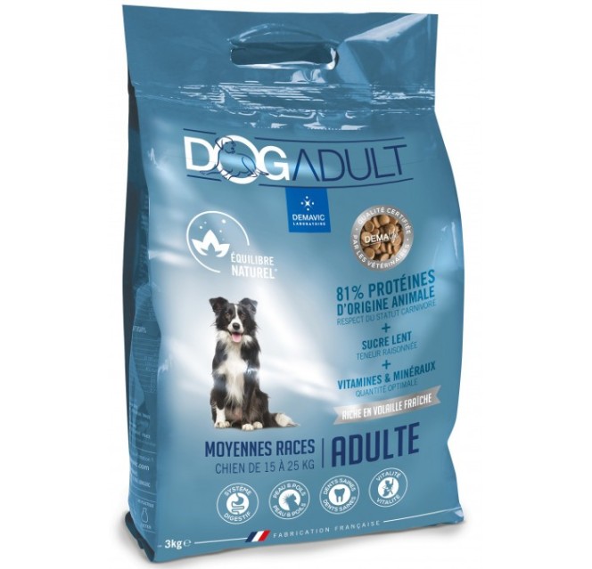 Croquettes Dogadult 3Kg