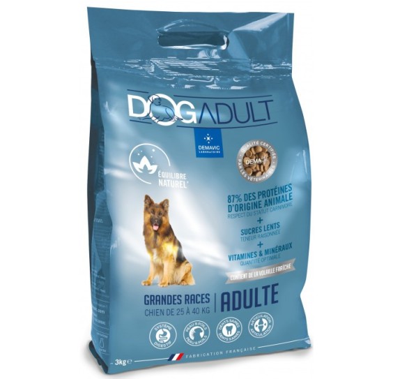 Croquettes Dogadult 3Kg