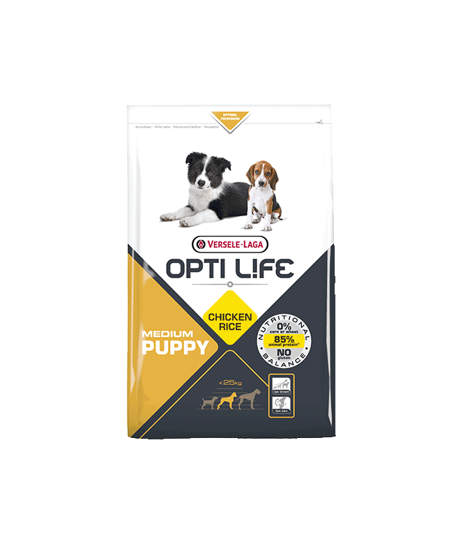 Opti Life Puppy Medium 2,5Kg