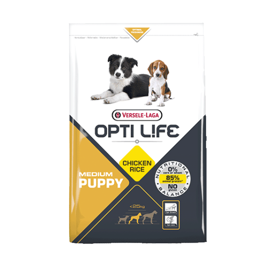 Opti Life Puppy Medium 2,5Kg