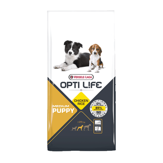 Opti Life Puppy Medium 12,5Kg