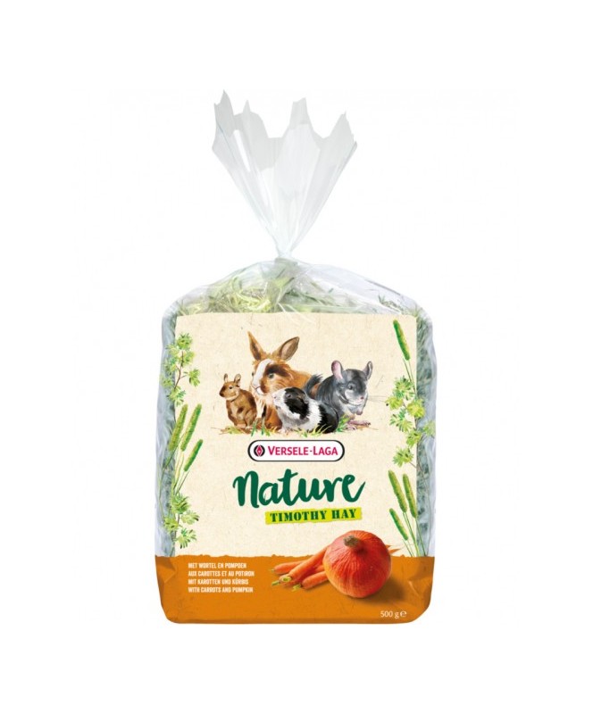 Nature Timothy Hay Carrot Pumpkin 500G