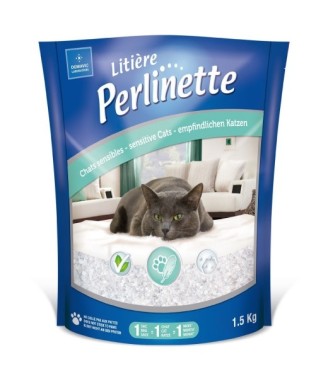 Litiere Perlinette 1,5Kg Chat Sensible