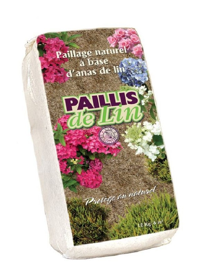 Paillis de Lin Balle 12Kg