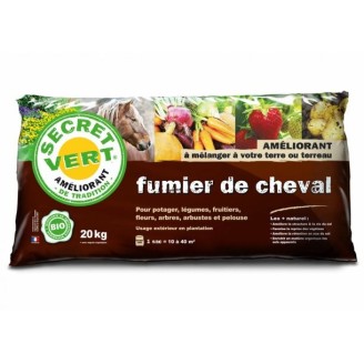 Fumier de Cheval 20Kg Secret Vert