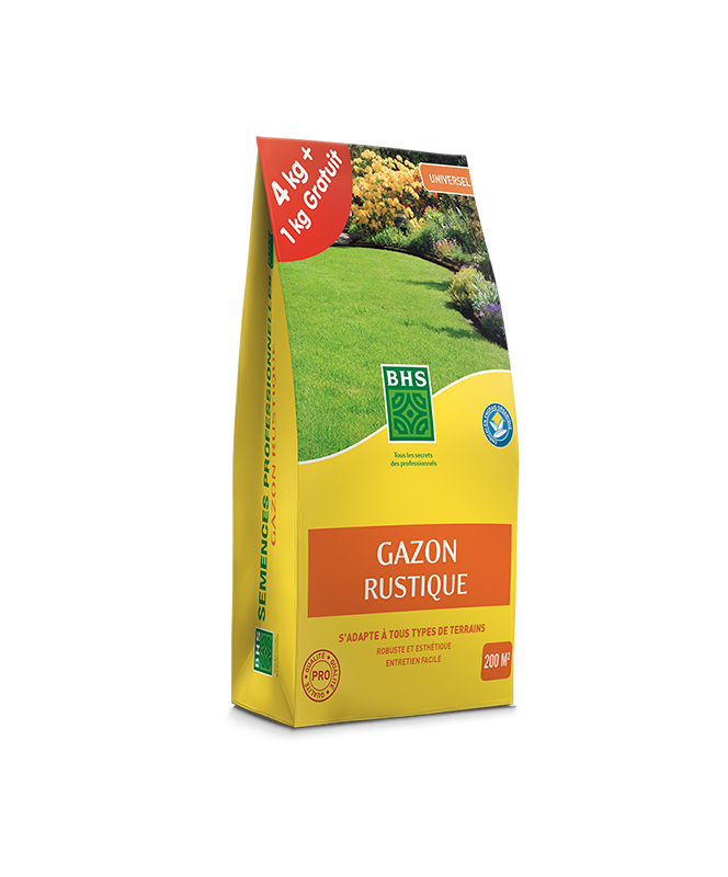 Gazon Rustique 4Kg +25%