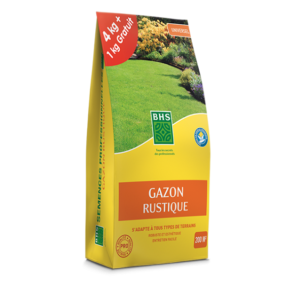 Gazon Rustique 4Kg +25%