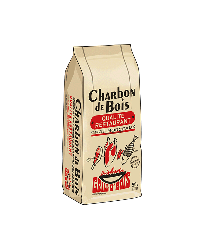 Charbon Qualité Restaurant 50 L