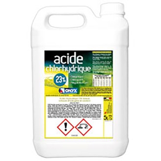 Acide Chlorhydrique 23% - Bidon de 5L