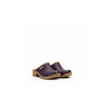 Sabot Victorine Aubergine