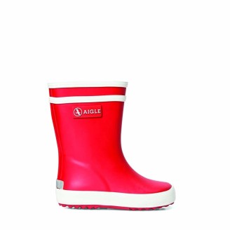 Bottes Baby Flac Rouge