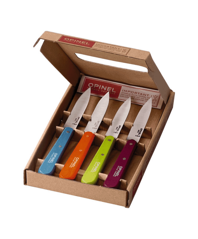 Coffret 4 Couteau Opinel N112