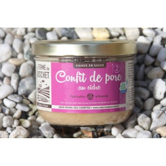 Confit de Porc au Cidre 450 Ml - 2 Personnes