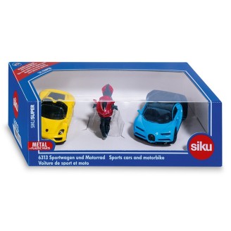 Voiture de Sport et Moto Siku