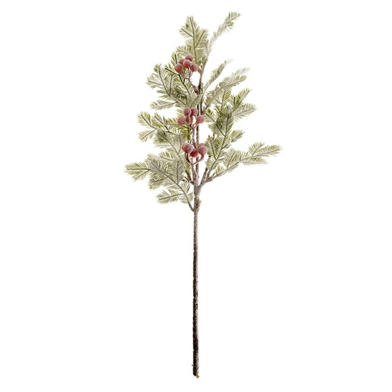 Branchage  Verte Baies Floq 75Cm