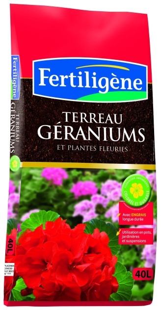 Terreau Geranium 40L Fertiligene