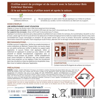 Dégrisant Terrasse Bois Concentré 2L