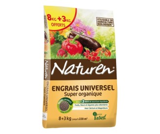 Engrais Universel Super Organique 8 + 3Kg Gratuit