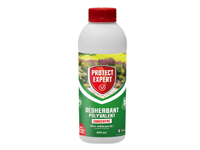 Désherbant Polyvalent Concentré 800ml + 100ml offert