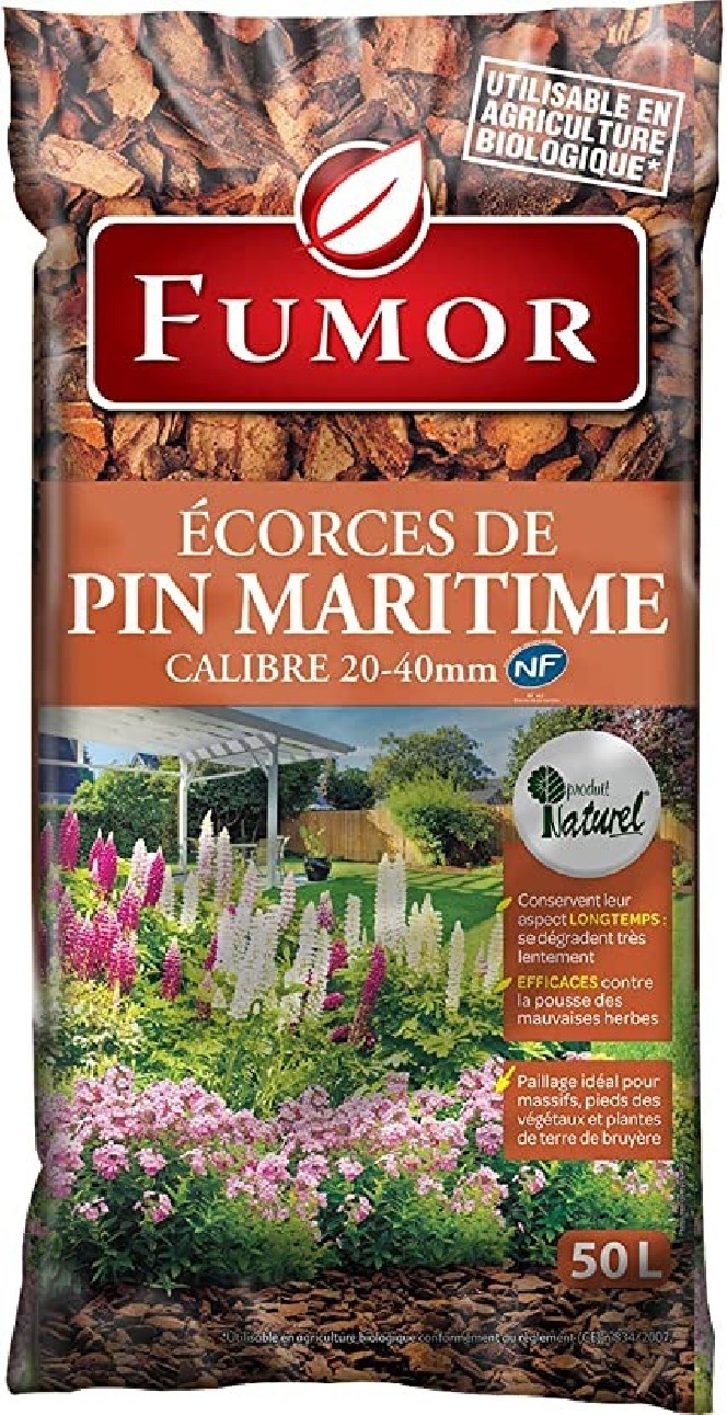 Ecorces de pin maritime 50L