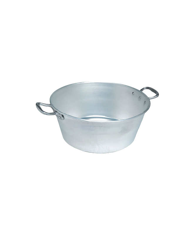 Bassine aluminium à gras "légère"