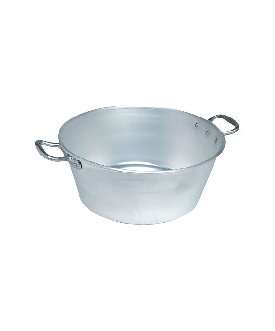 Bassine aluminium à gras "légère"