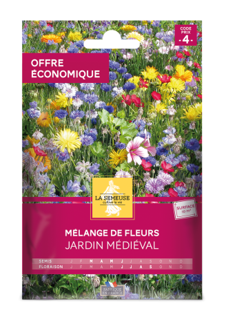 Mélange de fleurs Médiéval 10m2