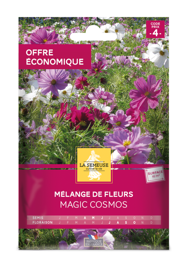 Mélange de fleurs Magic Cosmos 10m2