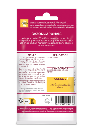 Gazon Japonais 3m2