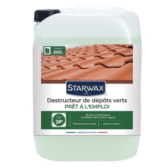 Destructeur de dépôts verts Starwax - 20 L