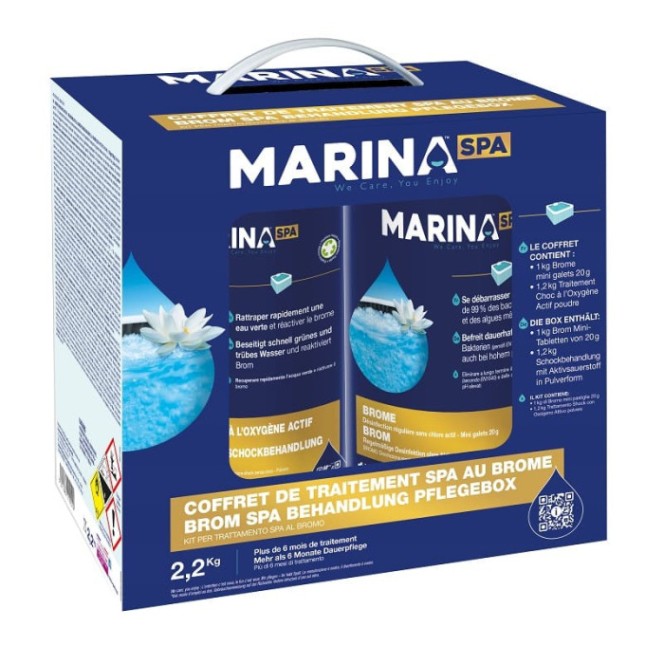 Coffret traitement complet au Brome 2,2 kg - Marina