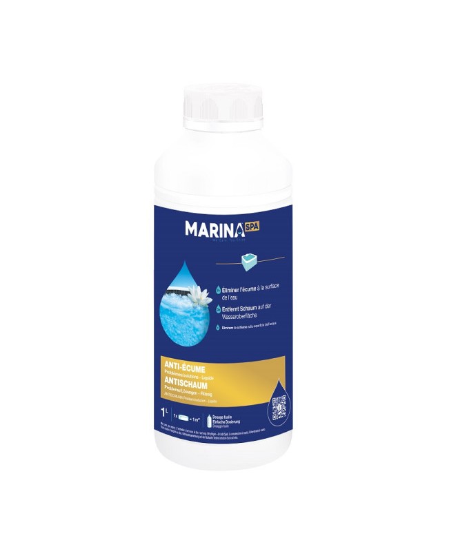 Anti écume liquide 1L spa - Marina