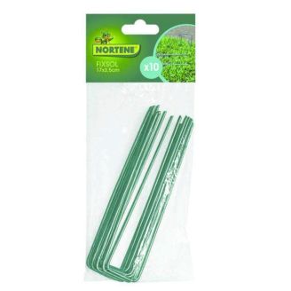 Fixsol 10 Agrafes Vert 17 X 3,5 Cm