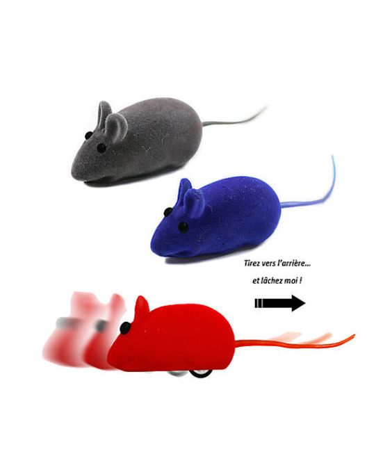 Jouet Chat Friction Mini Souris