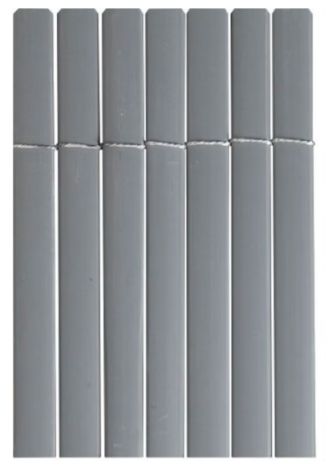 Canisse Pvc Double 1.5X3M 13Mm Gris