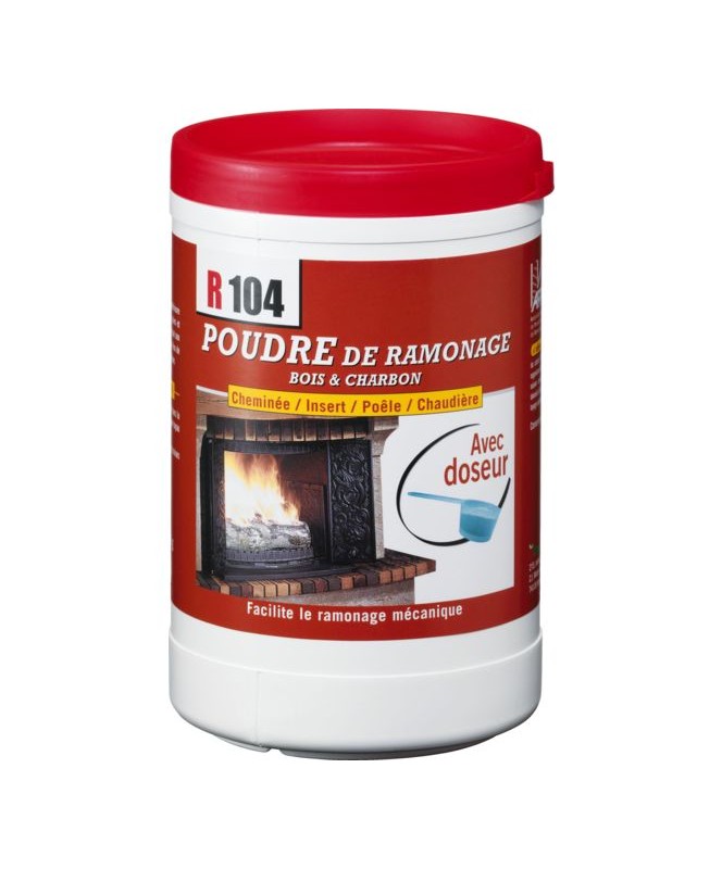 Poudre de Ramonage Bois et Charbon avec doseur