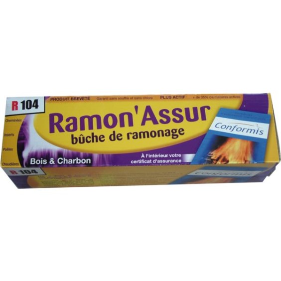 Bûche de Ramonage Bois et Charbon