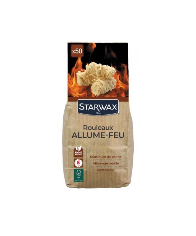 Rouleaux allume-feu (x50)