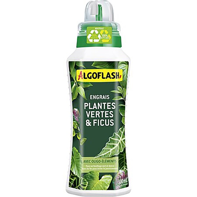 Engrais plantes vertes et ficus 500ml